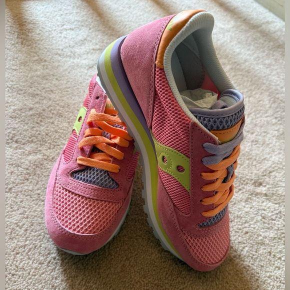 Saucony Jazz Triple Light Pink Sneakers, Size 7 1/2 -new without box - Picture 2 of 6